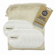 Ever Eco Reusable Bamboo Facial Pads With Cotton Wash bag