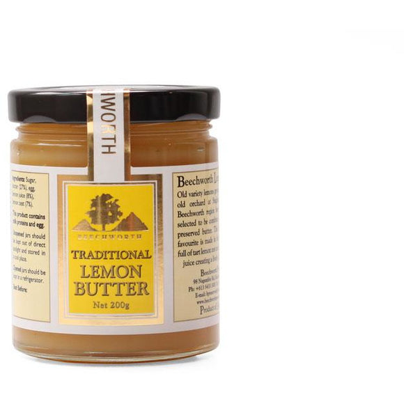 Beechworth Preserves Traditional Lemon Butter 200g