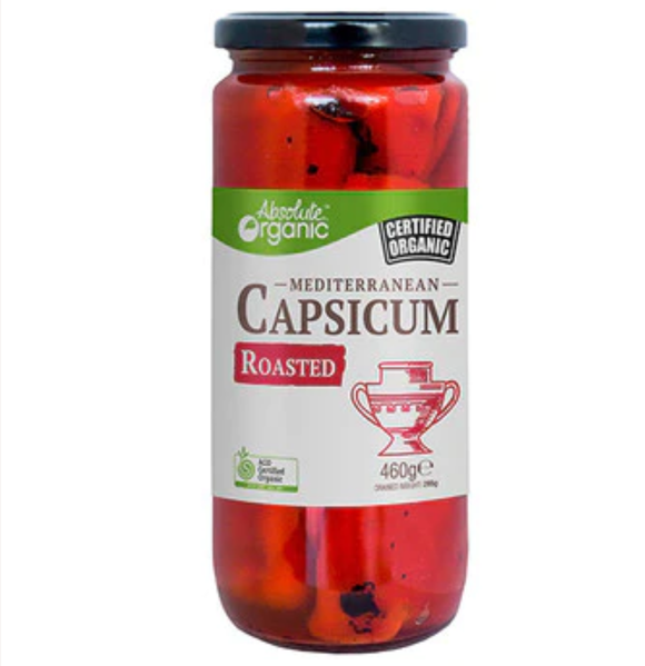 Absolute Organic Roasted Capsicum 460g