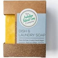 The Aust. Natural Soap Co Dish & Laundry Soap Bar 200g
