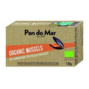 Pan do Mar Organic Mussels in Organic Pickled Sauce 115g
