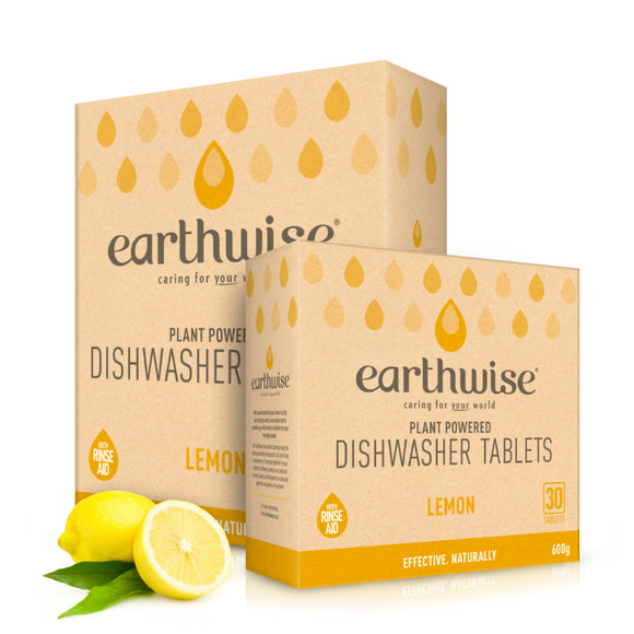 Earthwise Dishwasher Tablets Lemon 50 tabs