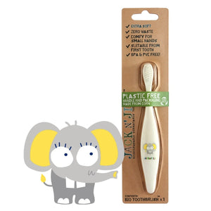 Jack N' Jill Bio Toothbrush for Kids ELEPHANT