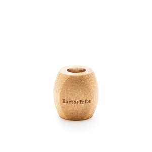 Earths Tribe Bamboo Toothbrush Stand Single