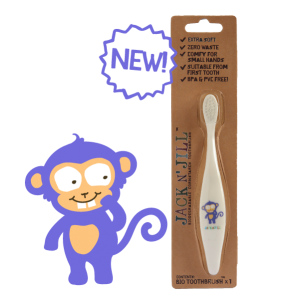 Jack N' Jill Bio Toothbrush for Kids MONKEY