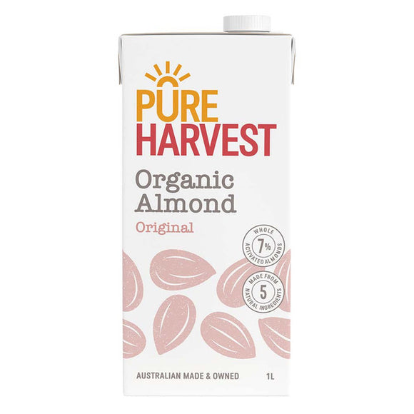 Pure Harvest Activated Original Almond Milk 1L
