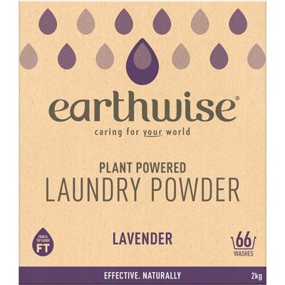 Earthwise Laundry Powder Lavender 2kg