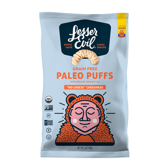 Paleo Puffs Crunchy No-Cheesiness 140g