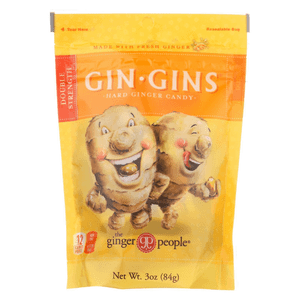 The Ginger People Gin Gins Double Strength Hard Ginger Candy 84g