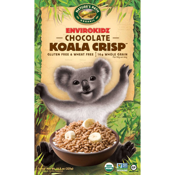 Nature's Path Envirokidz Organic Chocolate Koala Crisps 325g